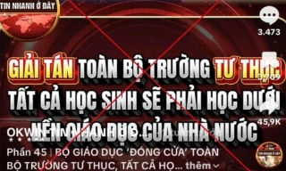 Bác tin đồn giải tán các trường học tư thục, đề nghị xử lý người đăng tải
